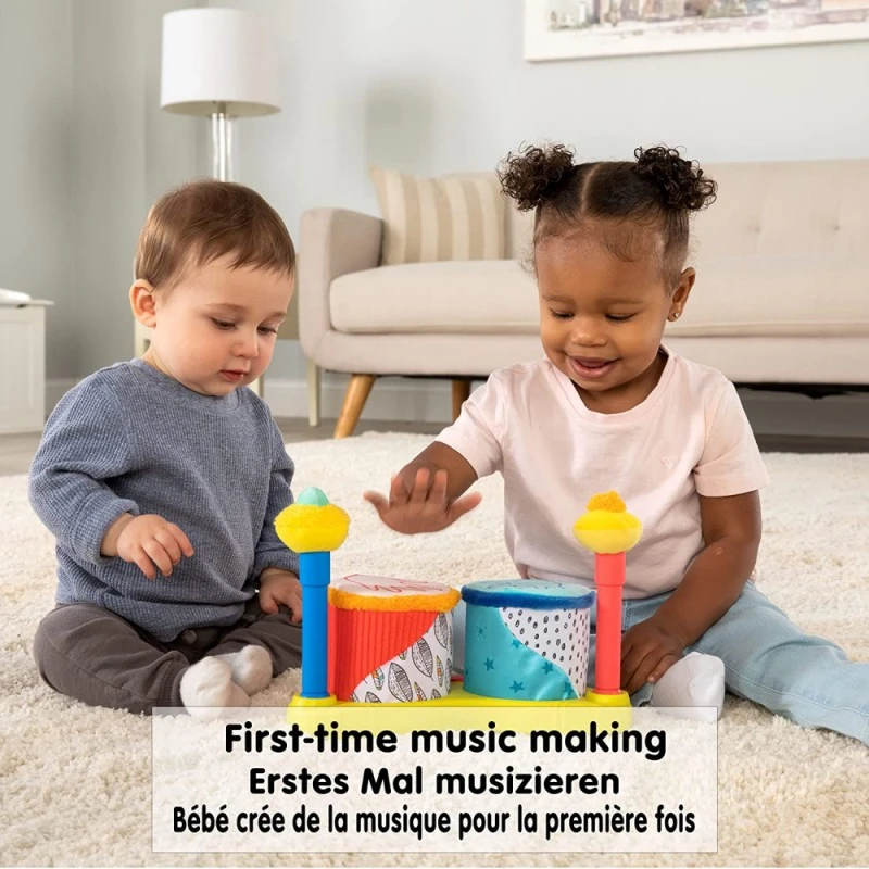 Lamaze Моите първи барабани, 12м+, L27472
