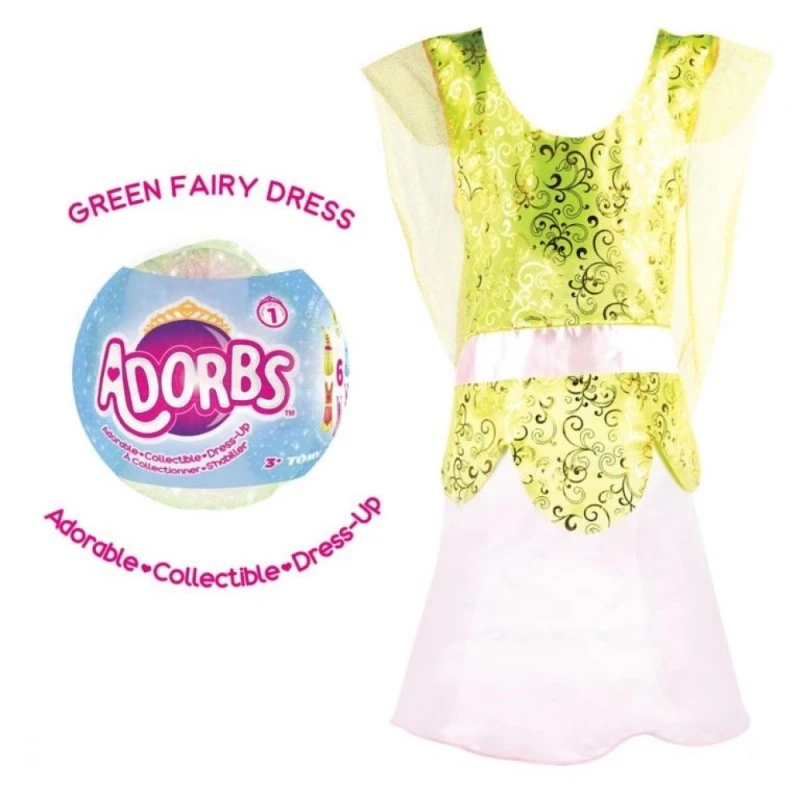 Adorbs Adorbs Приказна рокля зелено/жълта L85012