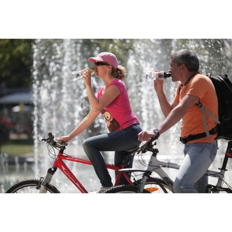 WELL Бутилка за филтриране на вода черна WL5608