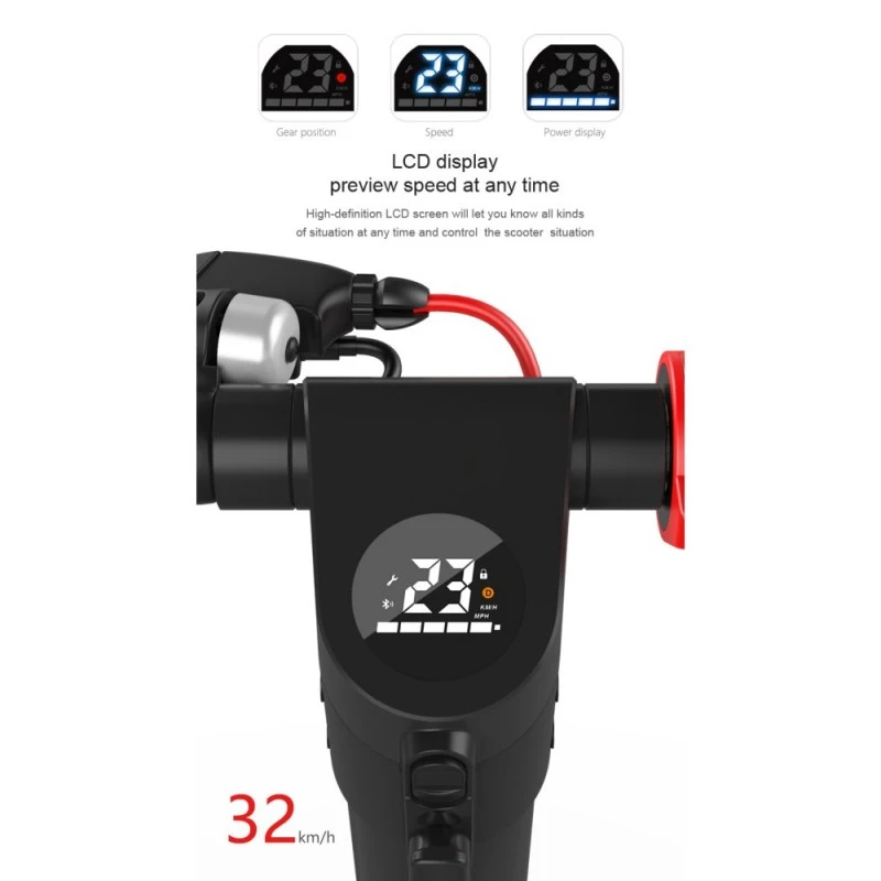 Електрически скутер X7, 350W, с 6.4Ah Panasonic изваждаема батерия