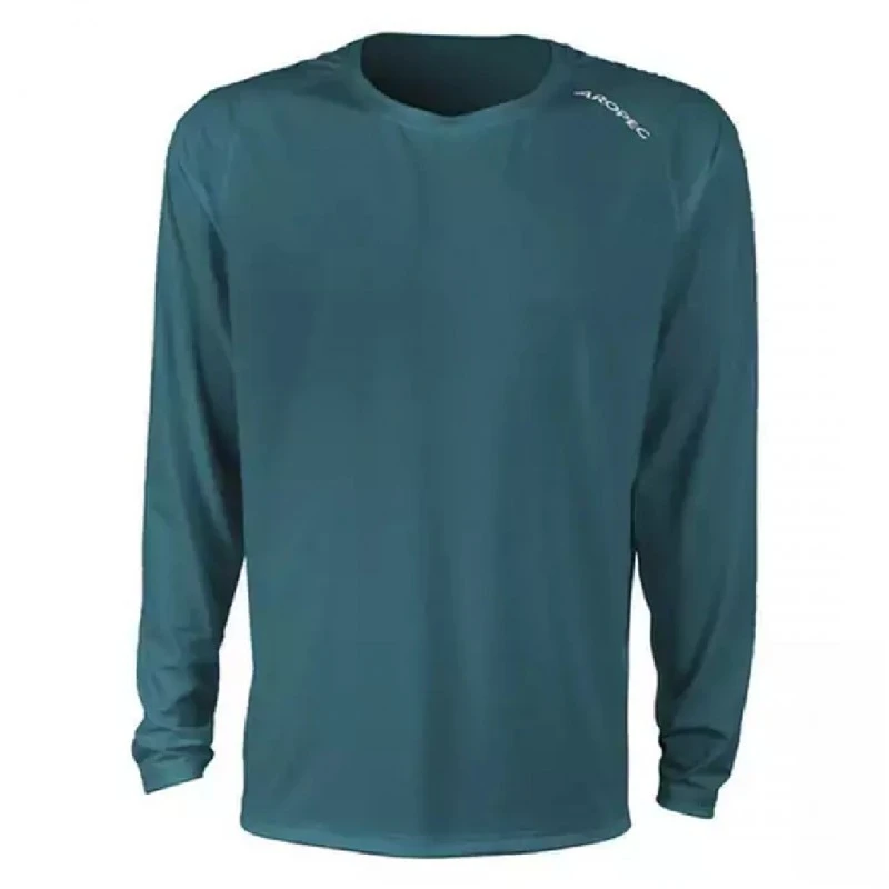 Мъжка блуза за водни спортове с UV защита Aropec SS-5K21M-Loosefit-PG, свободна кройка, UPF50+, L