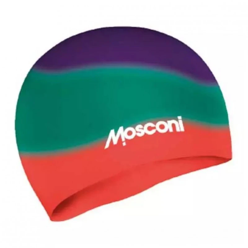 Плувна шапка Mosconi Rainbow, Лилаво, Зелено, Оранжево