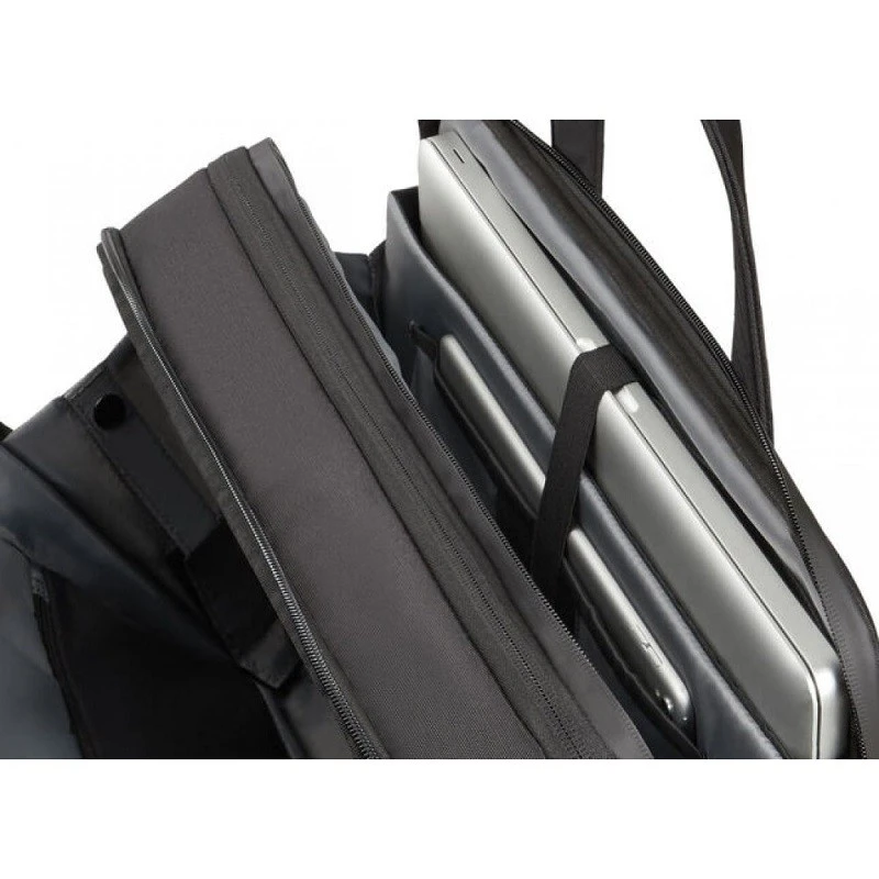 Бизнес чанта Litepoint за 15.6 с разширение, черен цвят