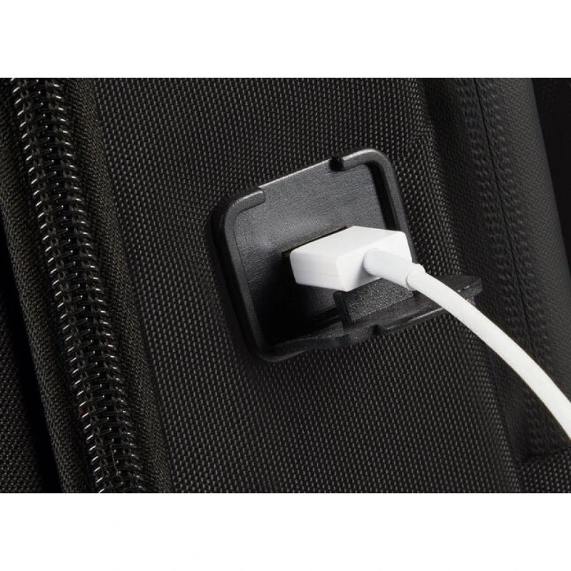 Бизнес чанта Litepoint за 15.6 с разширение, черен цвят