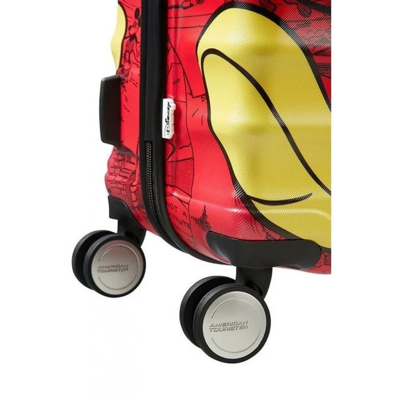 American Tourister Спинер на 4 колела 55 см. Wavebreaker Mickey Comics Red