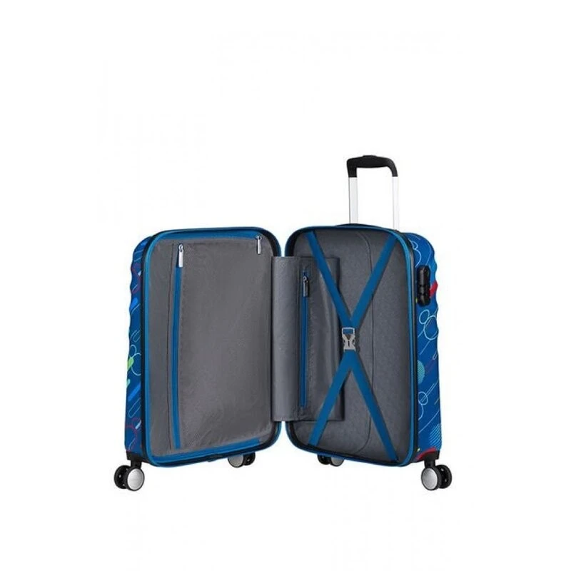 American Tourister Спинер на 4 колела 55 см. Wavebreaker Mickey Future Pop