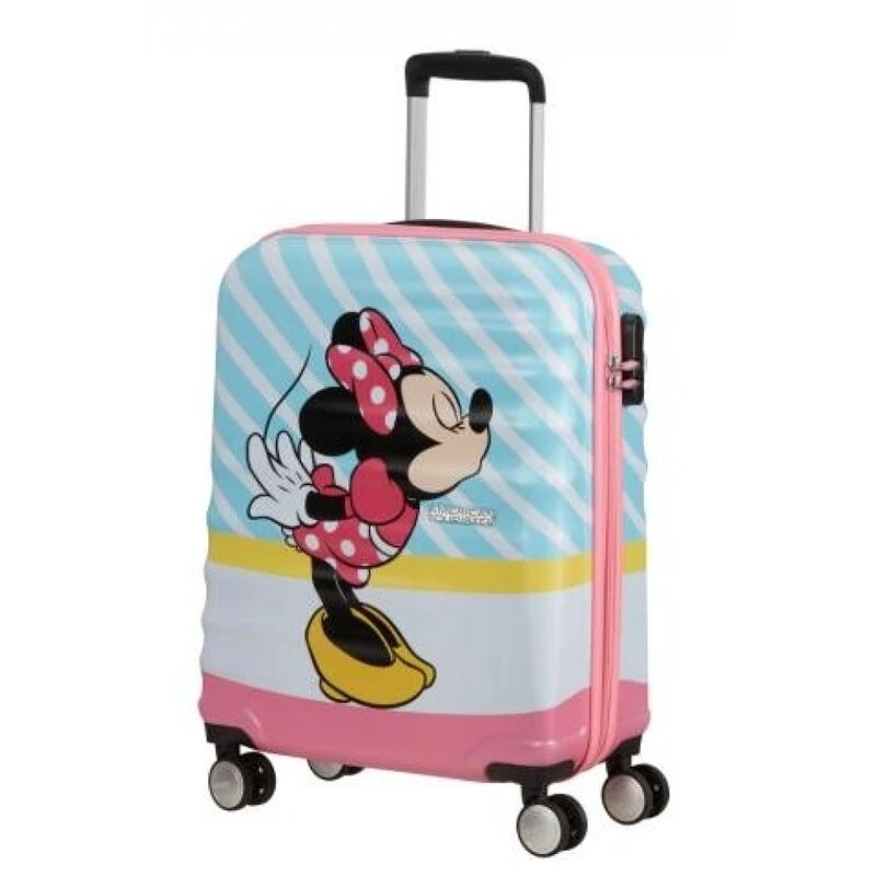 American Tourister Спинер на 4 колела 55 см. Wavebreaker MINNIE PINK KISS