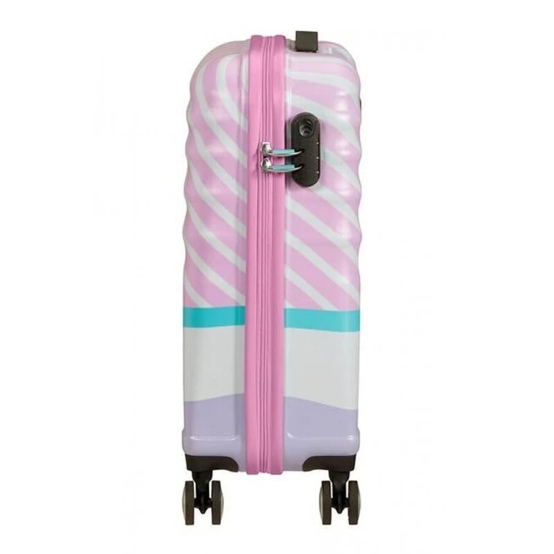 American Tourister Спинер на 4 колела 55 см. Wavebreaker DAISY PINK KISS