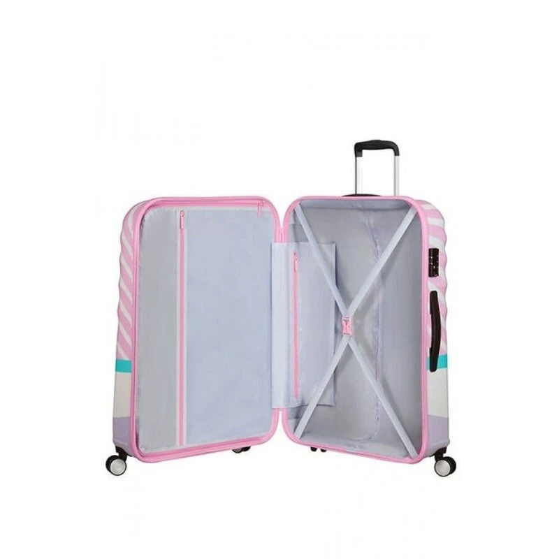 American Tourister Спинер на 4 колела 77 см. DAISY PINK KISS