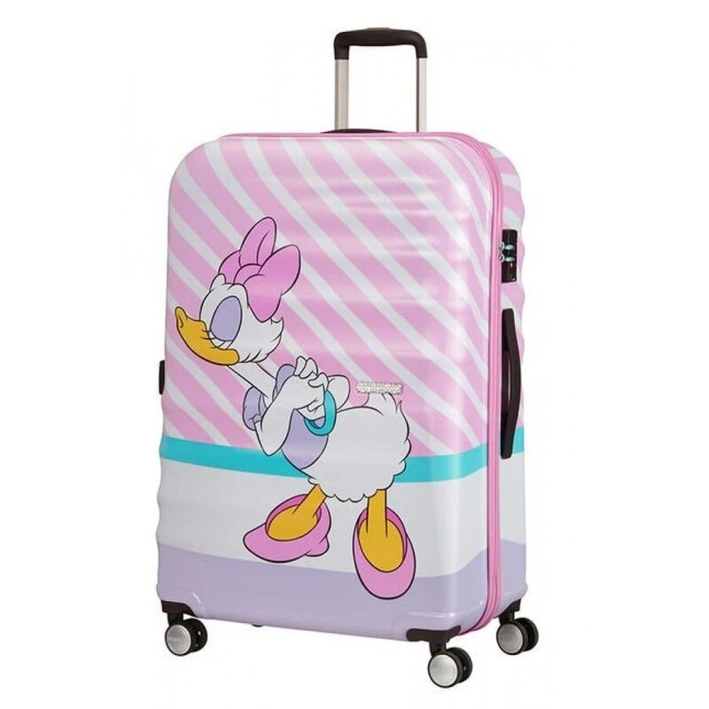 American Tourister Спинер на 4 колела 77 см. DAISY PINK KISS