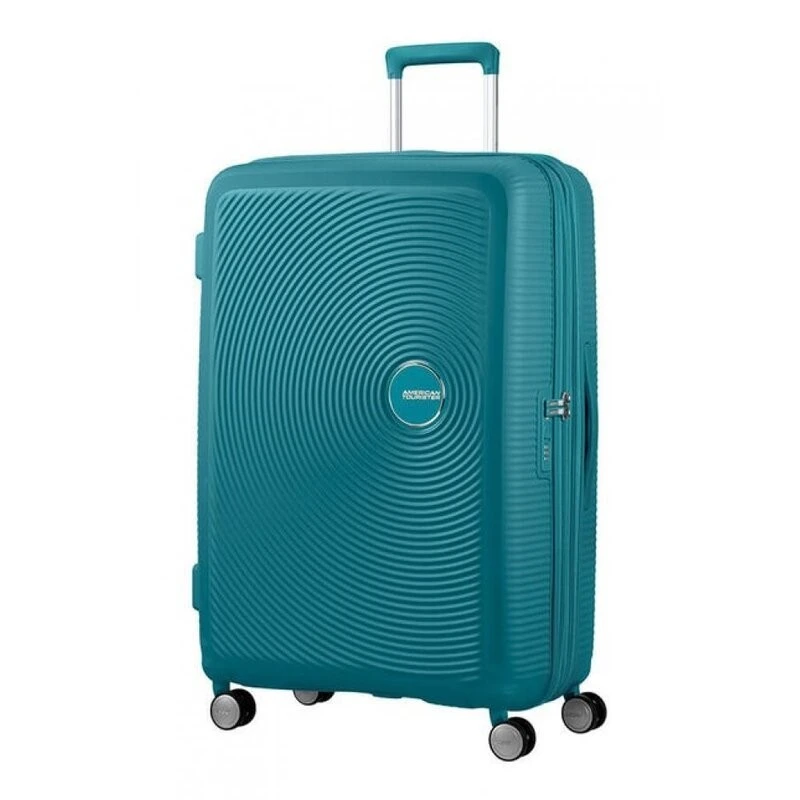 American Tourister Soundbox спинер на 4 колела 67cm с разширение в зелен цвят