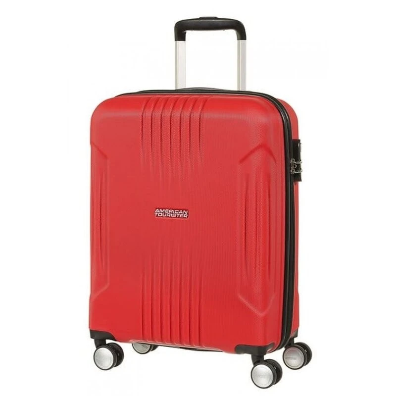 American Tourister Спинер на 4 колела Tracklite 55см. червен цвят