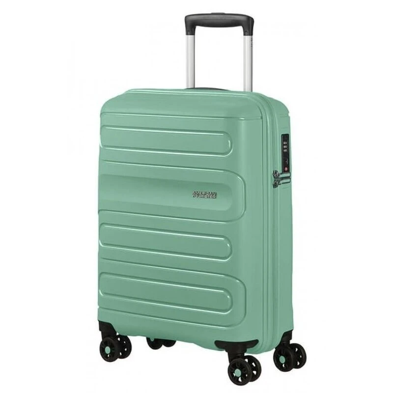 American Tourister Sunside спинер на 4 колела 55cm в цвят Зелен минерал