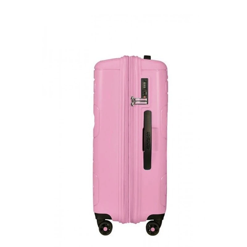 American Tourister Sunside спинер на 4 колела 68 cm с разширение в цвят розов сладолед
