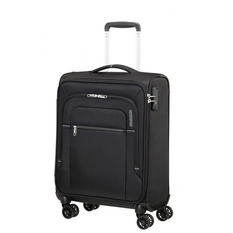 American Tourister Crosstrack Спинер на 4 колела 55 см черен/сив