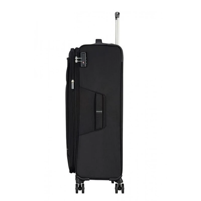 American Tourister Crosstrack Спинер на 4 колела 79 см с разширение черен/сив