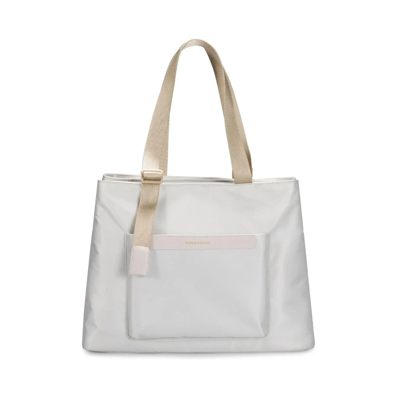 KINGSONS AURA ЧАНТА ЗА ЛАПТОП ДАМСКА 15.6'' БЕЖОВА