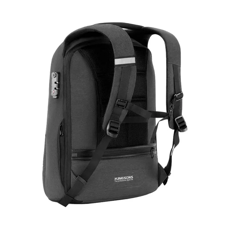 KINGSONS METROSHIELD РАНИЦА 17'' СИВА