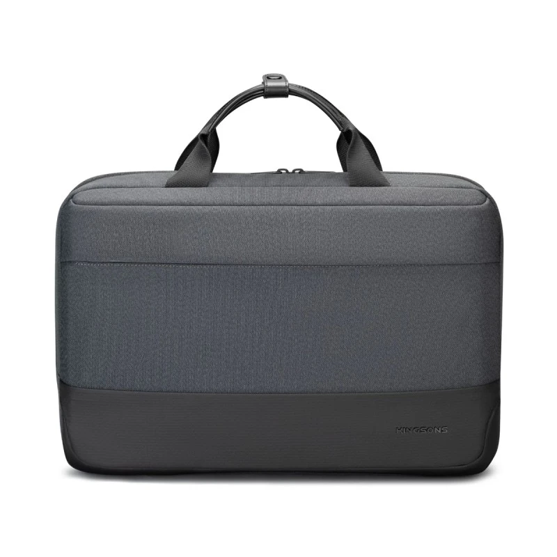 KINGSONS OFFICEPRO ЧАНТА ЗА ЛАПТОП 15.6'' СИВА
