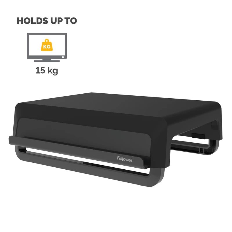 Поставка за монитор Fellowes Breyta, максимално тегло 15 kg, черна