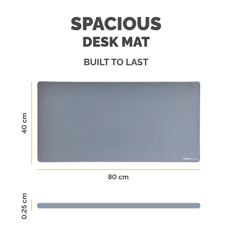 Подложка за бюро Fellowes Breyta, 80 х 40 cm, синя