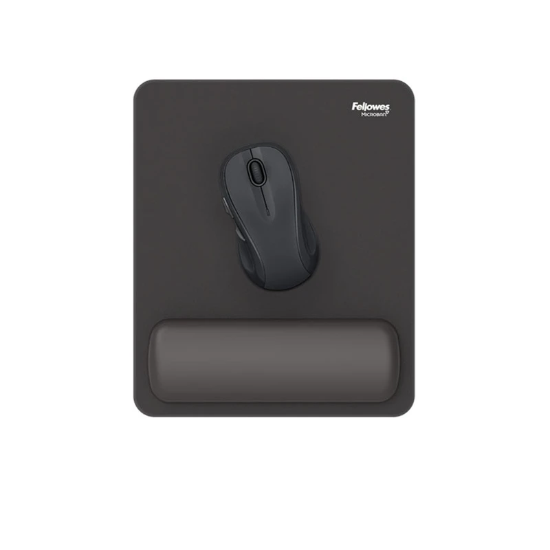 Пад за мишка Fellowes Breyta Hex, 20 x 24 cm, черен