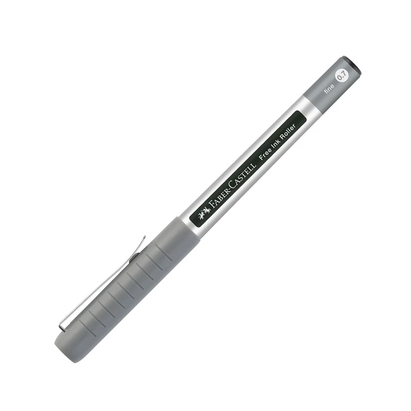 Ролер Faber-Castell Free Ink, 0.7 mm, черен