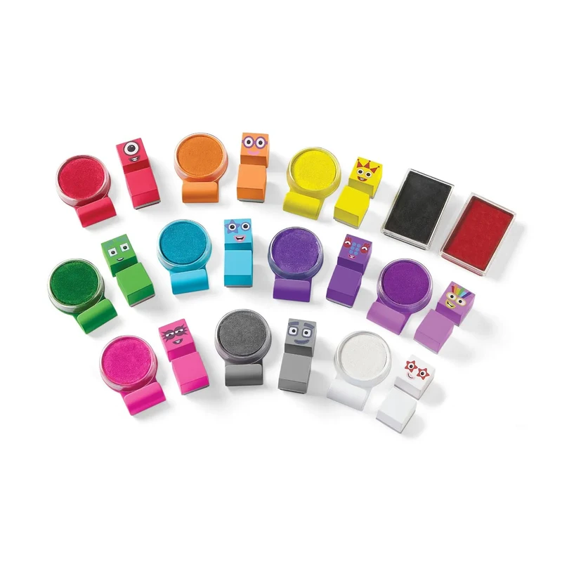 Комплект печати Learning Resources Stampoline Park, 32 части