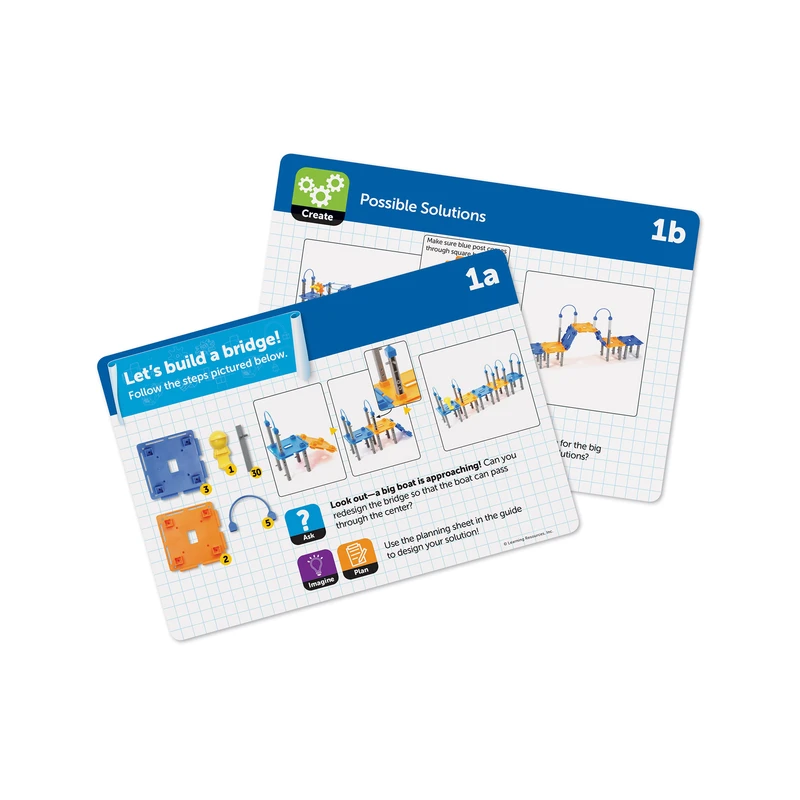 Конструктор Сграда Learning Resources, 100 части