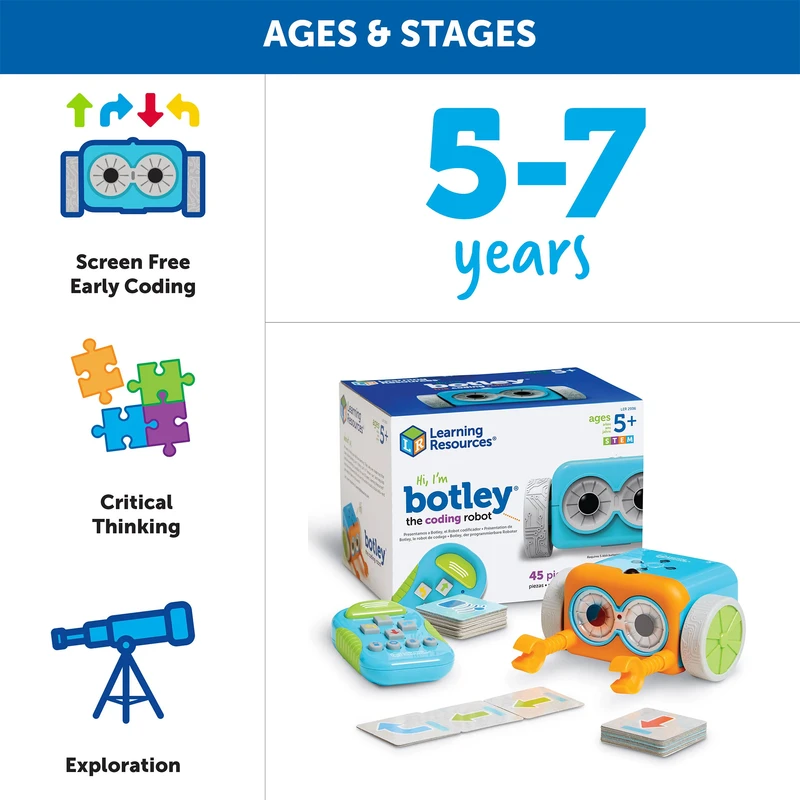 Робот за програмиране Learning Resources Botley
