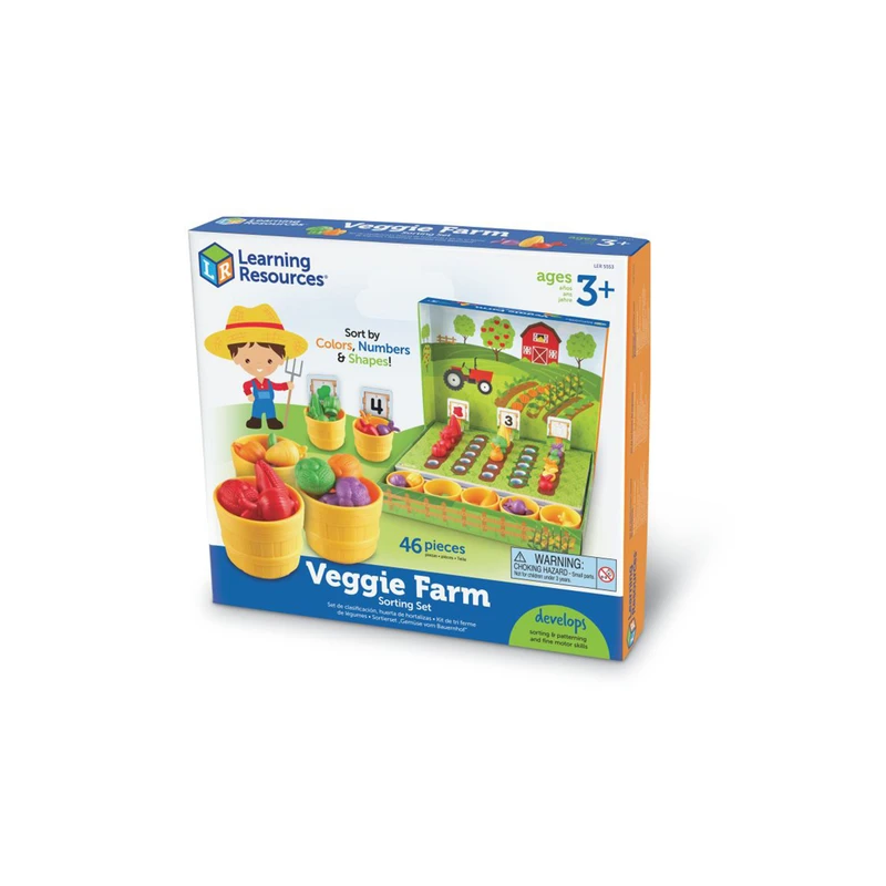Зеленчукова градина Learning Resources, за сортиране