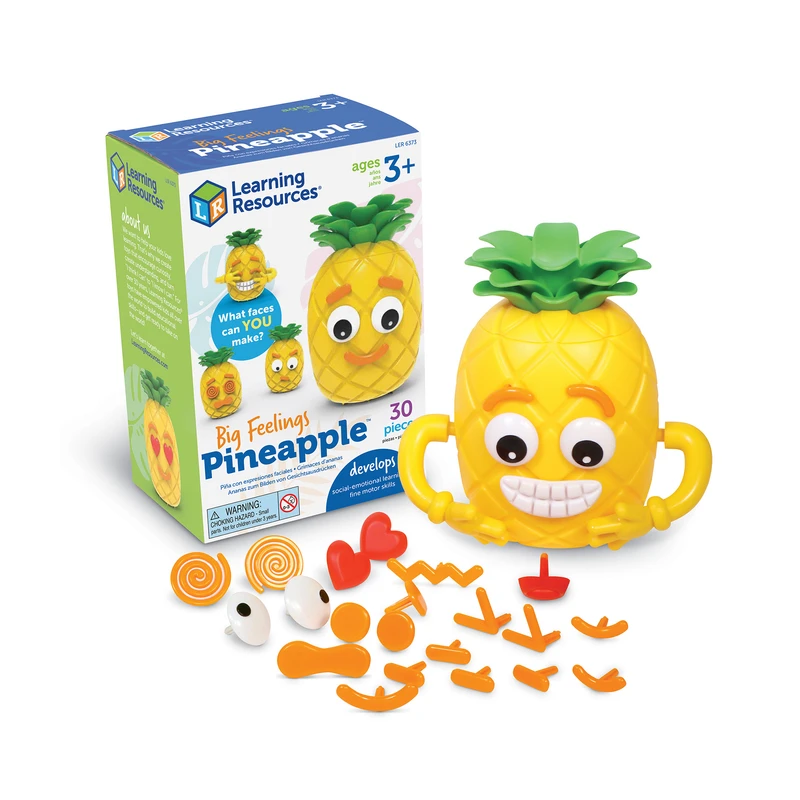 Играчка ананас Learning Resources, емоции