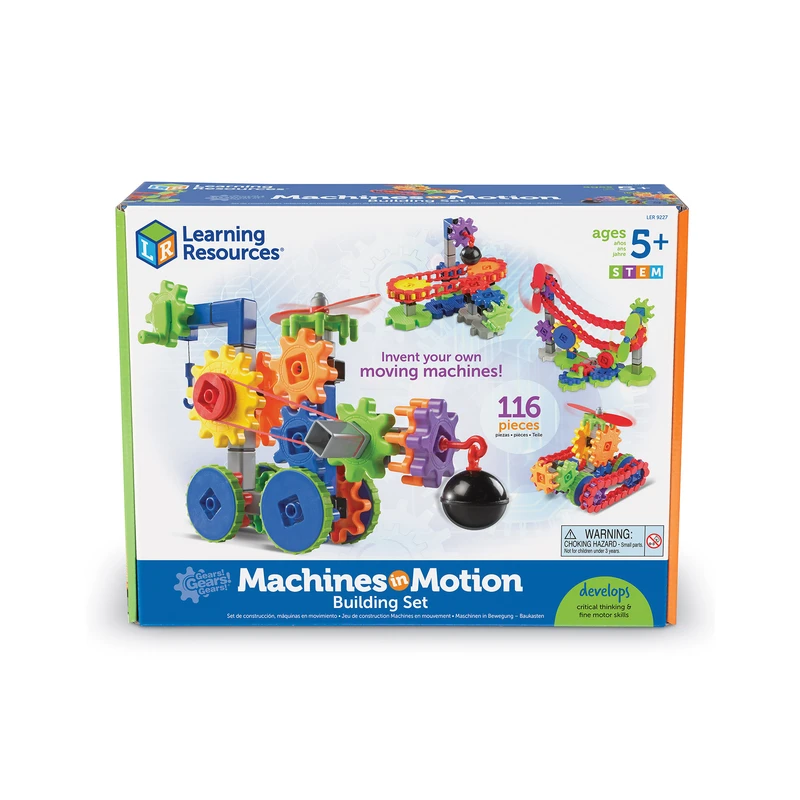 Комплект Машини в движение Learning Resources, 116 части