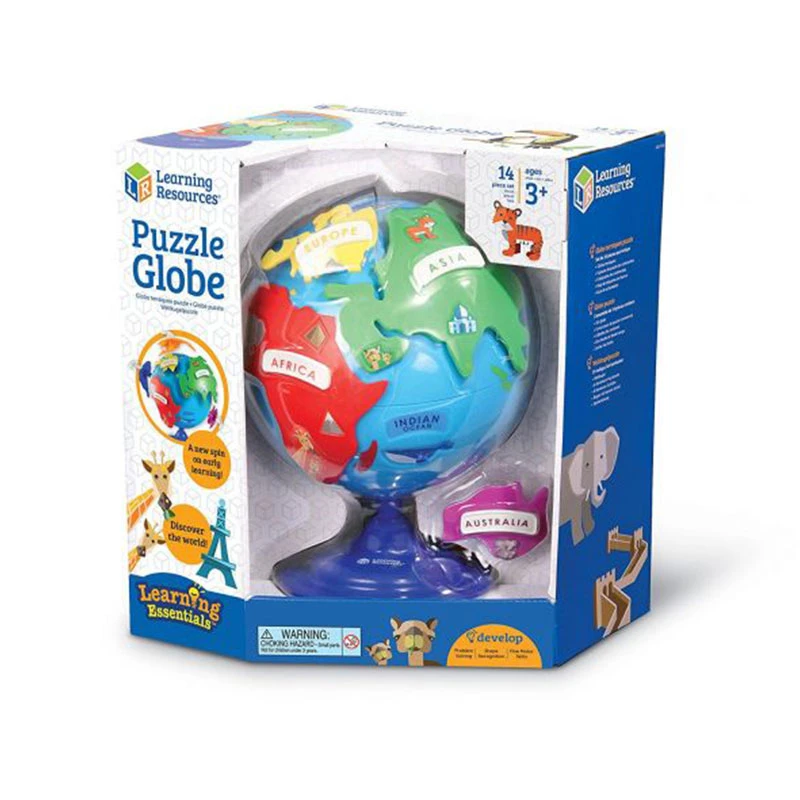 Глобус Learning Resources, пъзел, 20 cm