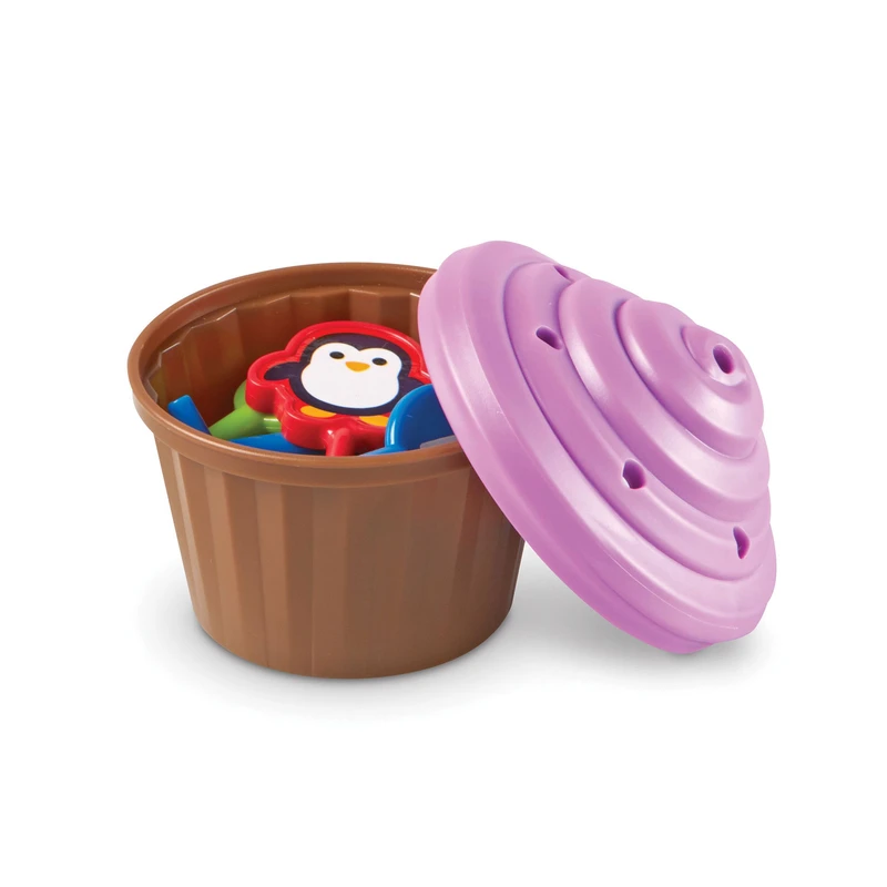 Игра с букви Learning Resources, във формата на кексчета, 64 части
