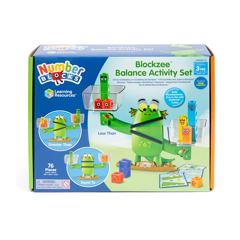 Везна за баланс Learning Resources Numberblocks, 76 части