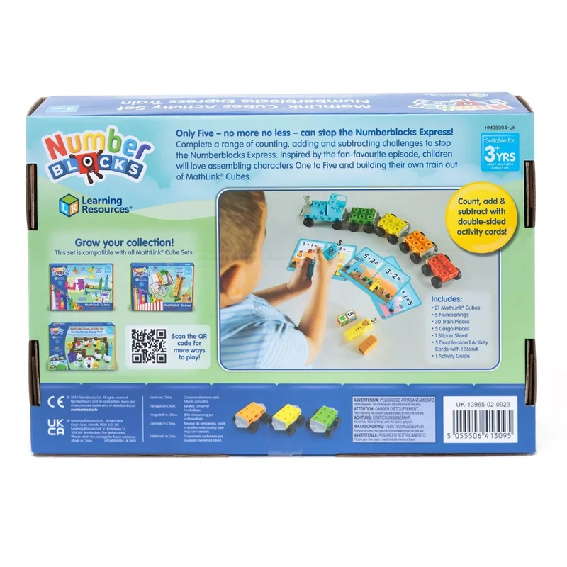Комплект за броене Learning Resources Numberblocks, влакче