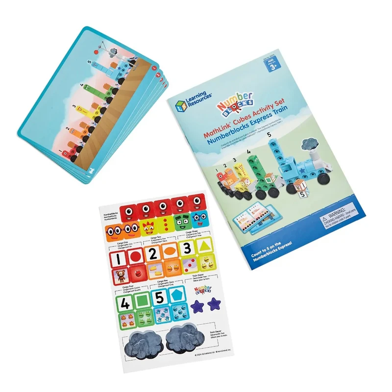 Комплект за броене Learning Resources Numberblocks, влакче