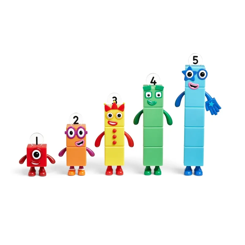 Комплект Фигури за броене Learning Resources Numberblocks, от 1 до 5