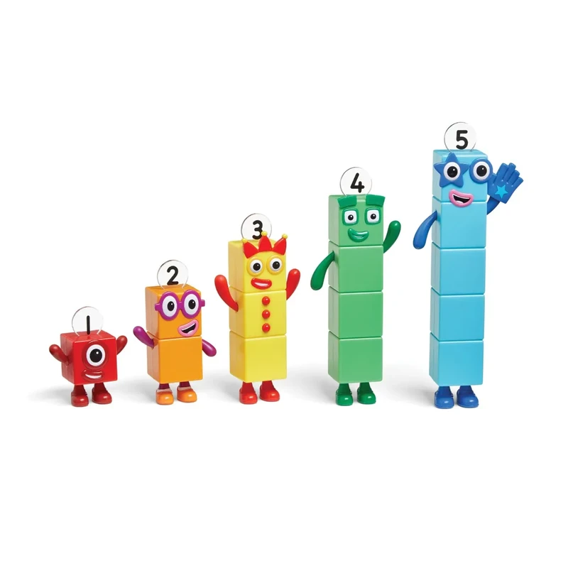 Комплект Фигури за броене Learning Resources Numberblocks, от 1 до 5