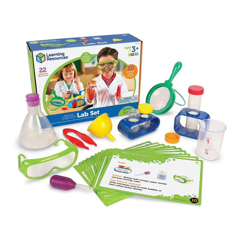 Комплект Лаборатория по химия Learning Resources, 22 части