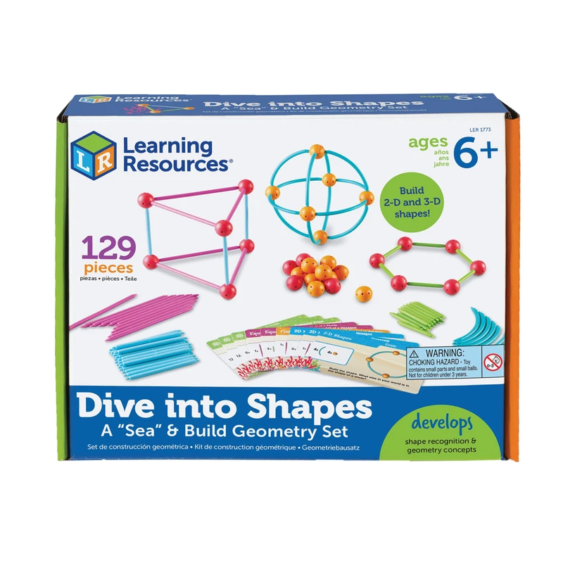 Комплект за правене на геометрични фигури Learning Resources