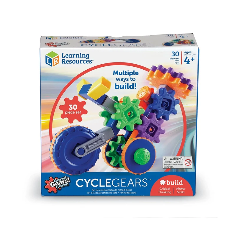 Конструктор с колела Learning Resources, 30 броя