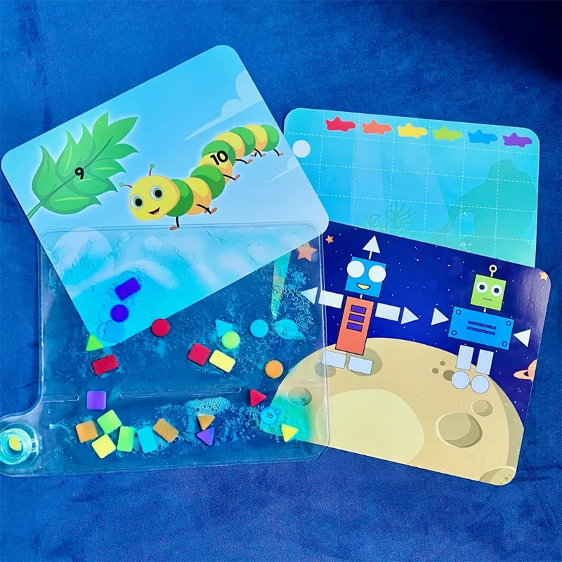 Подложка Learning Resources, сензорна, за цветове и форми