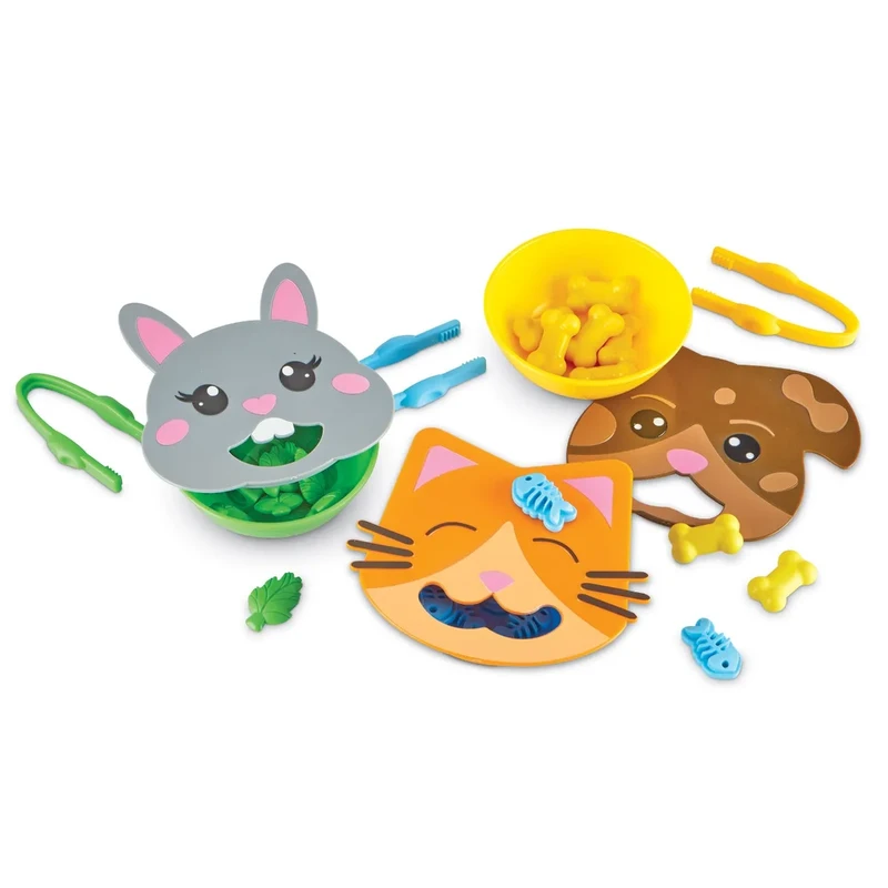 Игра за фина моторика Learning Resources, храни приятелите