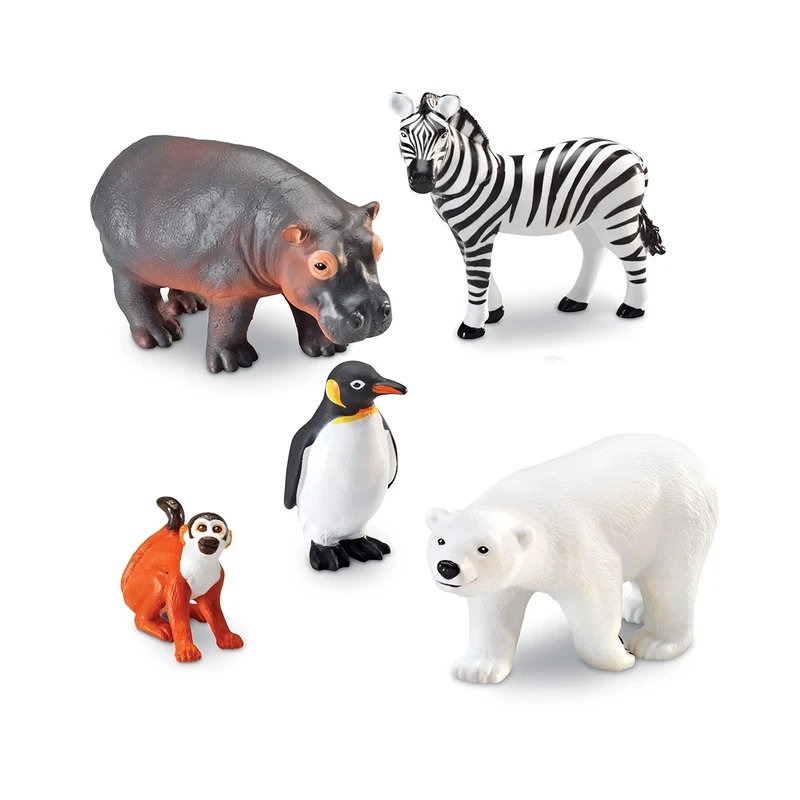 Фигурки с животни от зоопарка Learning Resources, джъмбо