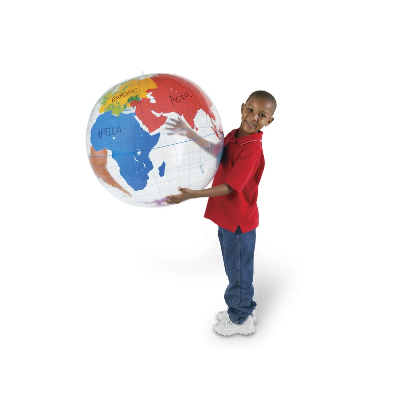 Глобус Learning Resources, надписващ се