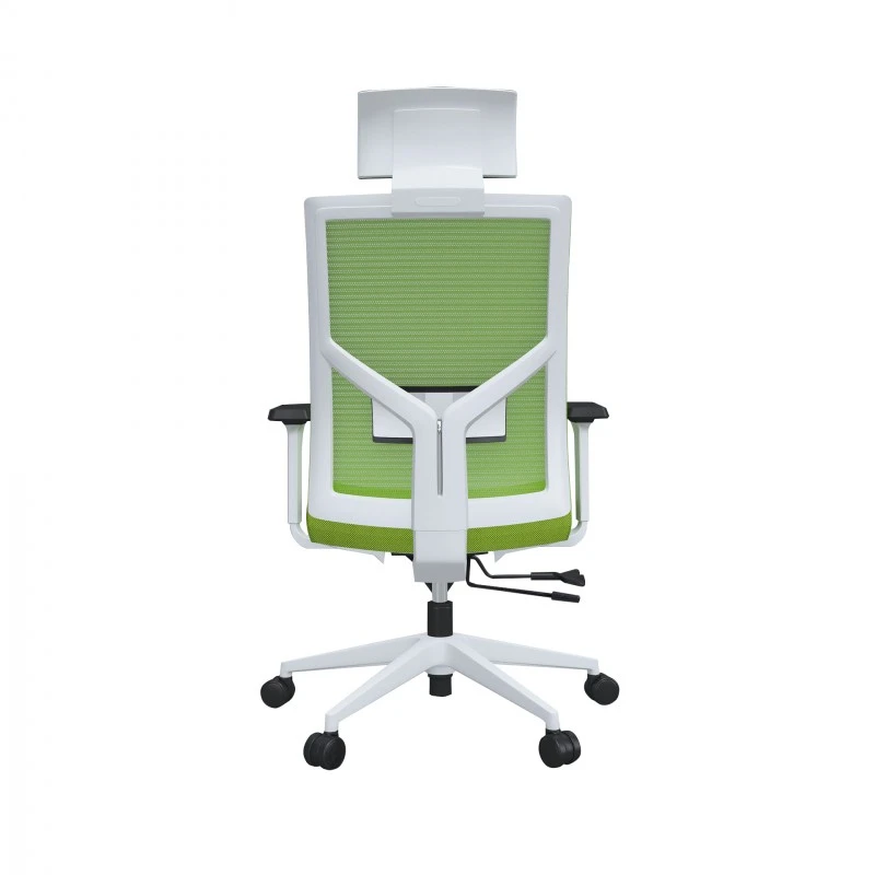 Директорски стол RFG Snow HB, зелена седалка, зелена облегалка