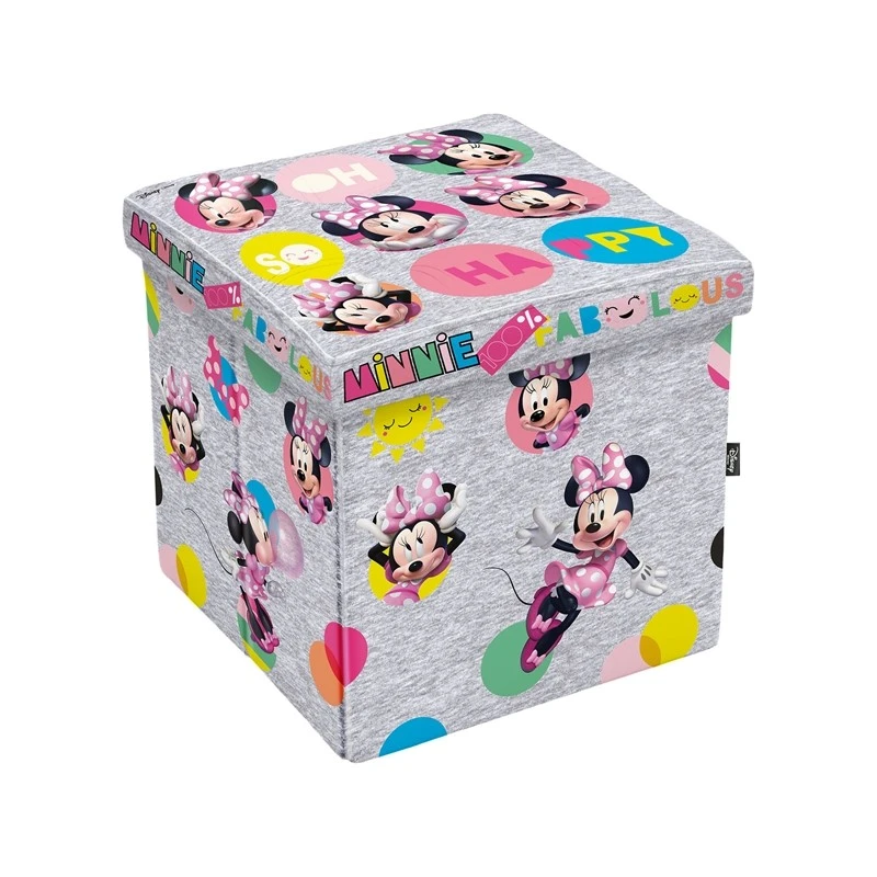Disney Табуретка Minnie Mouse, 3в1, MDF и текстил, до 150 kg