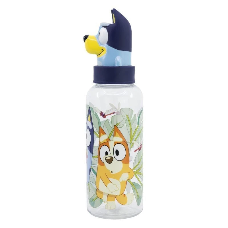 Бутилка Bluey 3D, 560 ml, Многоцветен